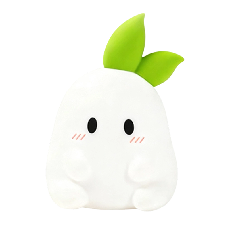 萝卜夜灯 可充电 LED 灯 触摸控制 婴儿房装饰