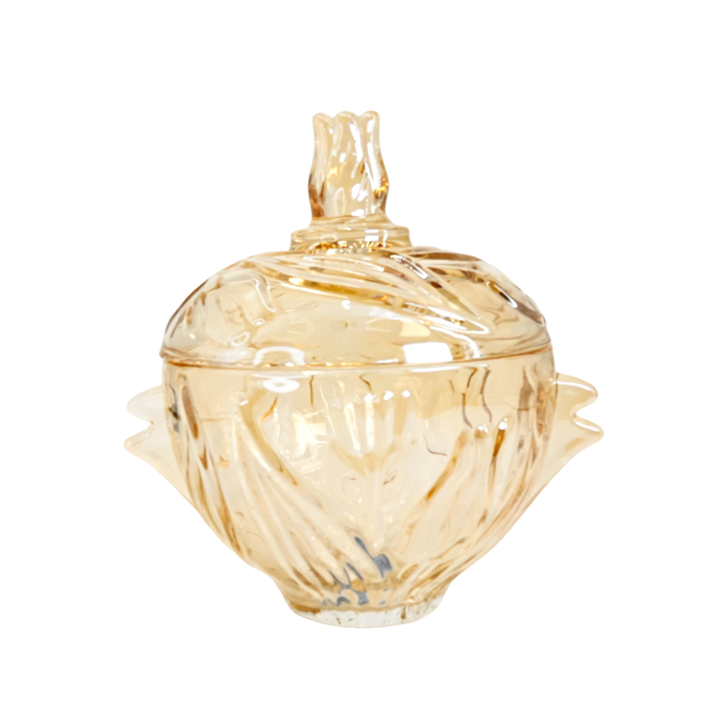 金色玻璃收纳盒