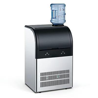 Commercial Ice Maker Automatic Large Capacity Ice Machine with Water Bottle Dispenser