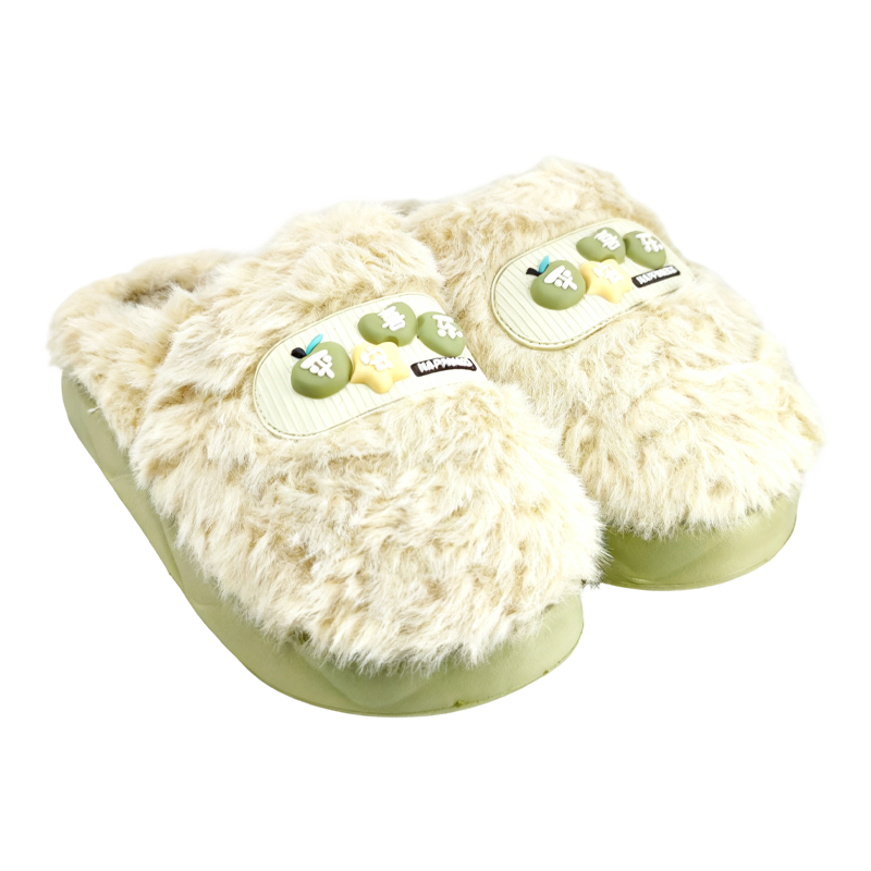 棉拖鞋，厚底耐磨舒适室内拖鞋