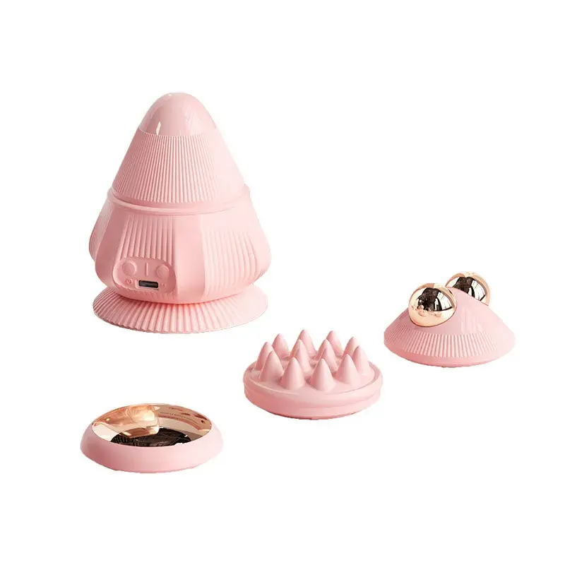 吸附式筋膜球，四合一按摩球放松肌肉