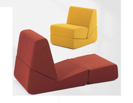 沙发防猫抓绒单人沙发床小户型公寓客厅