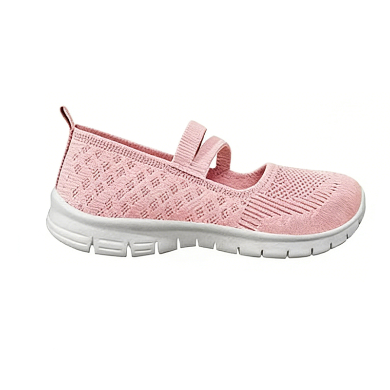 春秋季中老年运动鞋网面透气软底鞋