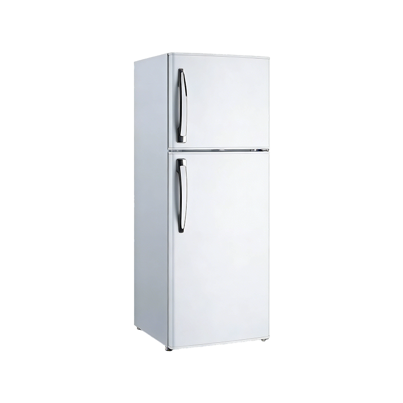 108L 白色双门小冰箱 节能静音租房宿舍冷藏冷冻冰箱