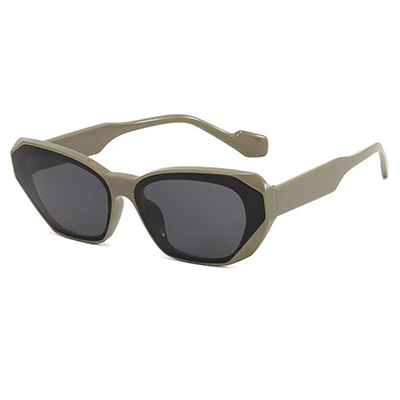 Influencer-Approved Tortoiseshell Narrow Frame Sunglasses Anti-Glare High-Definition Eyewear