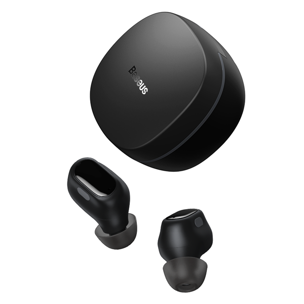 Baseus Wireless Earphones with Microphone, black