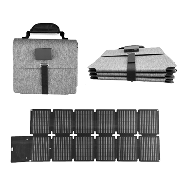 Foldable solar panel with USB output,  charger for camping, mobile phones and tablets, Power Bank B