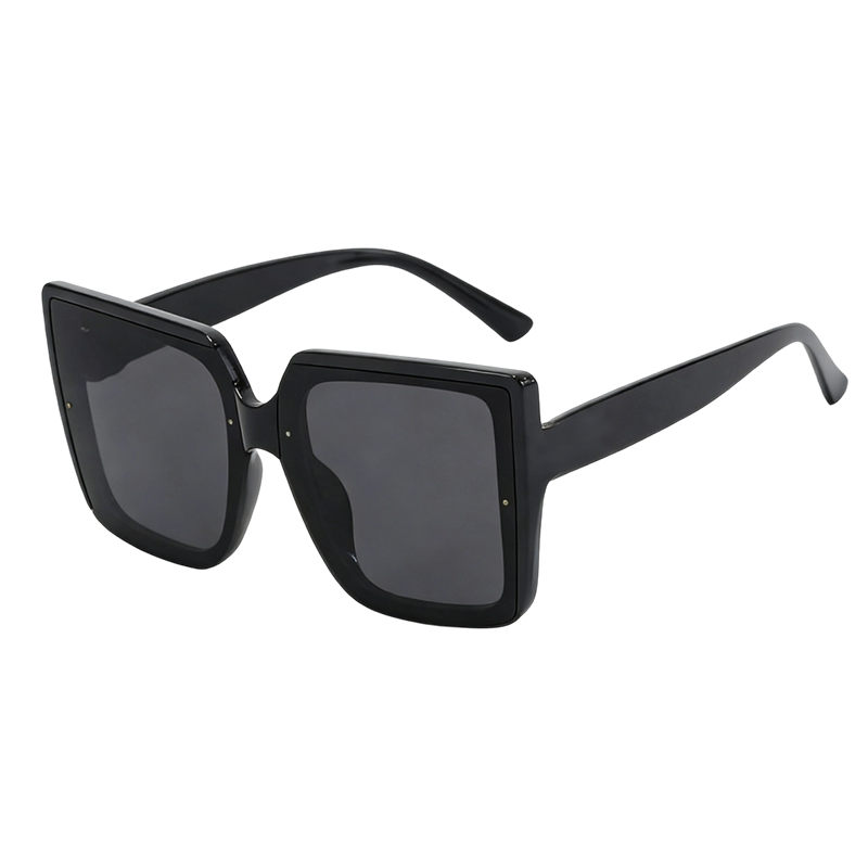 酷飒风大框墨镜 海边度假防晒眼镜