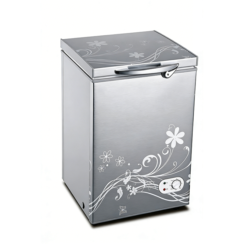 小户型专属 71L 冰柜 花纹面板 厨房卧室两用冷柜