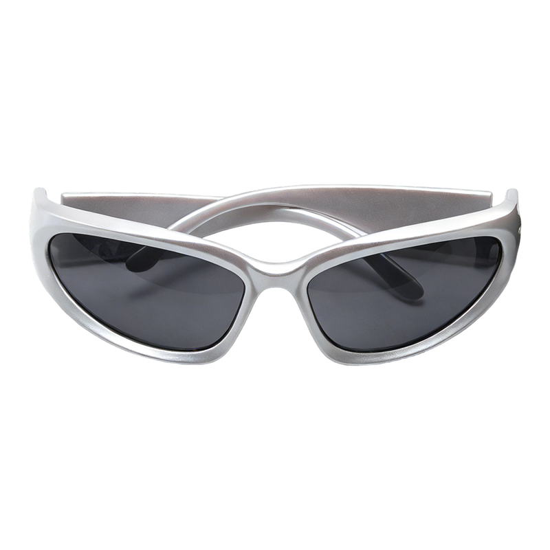 未来感窄框防蓝光墨镜 99% 防紫外线无度数护目太阳镜