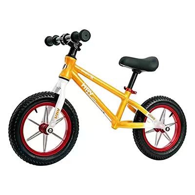 Children's balance bike with pneumatic tyres, suitable for children aged 2 to 5 years and older