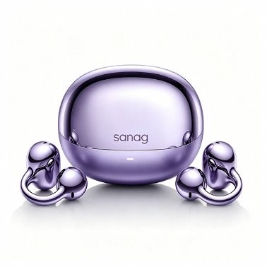 Sanag Wireless Earphones, Lilac