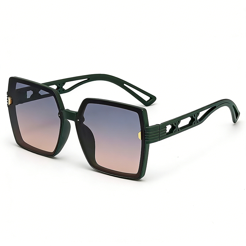 轻奢镂空大框日夜两用驾驶镜 防眩光偏光渐变太阳镜