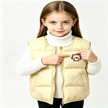 Vest for toddlers / Insulated vest  Mid-season