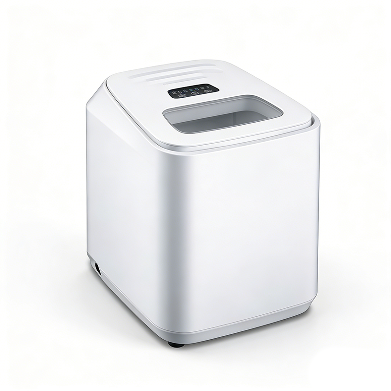 1.6L 白色全自动制冰机 家用迷你快速冰块制作机