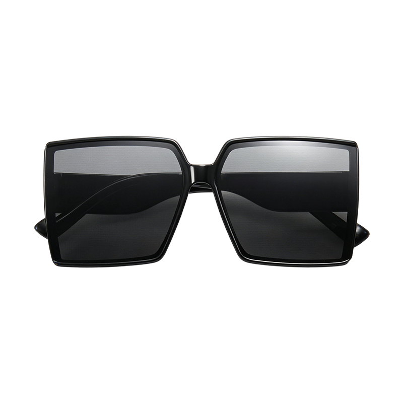 复古大框方形墨镜女 显脸小防紫外线防晒太阳镜 网红街拍百搭眼镜