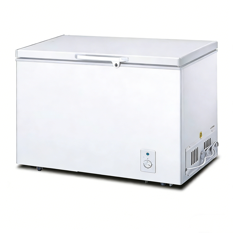 400L 卧式冰柜 冷藏冷冻两用 家用商用节能冷柜