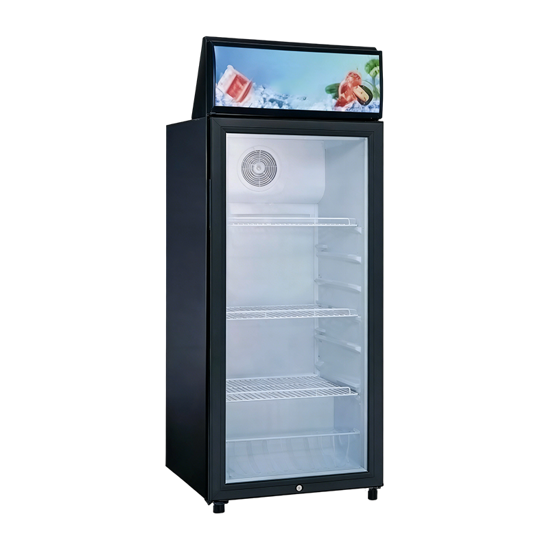 HAILANG 139L 商用带灯箱展示冷藏柜 小型饮料保鲜冰箱