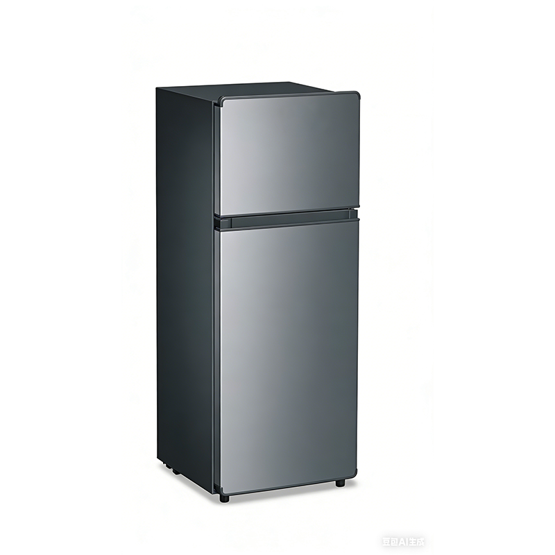 190L 低噪节能双门冰箱 家用房车大容量冷冻冷藏冰箱