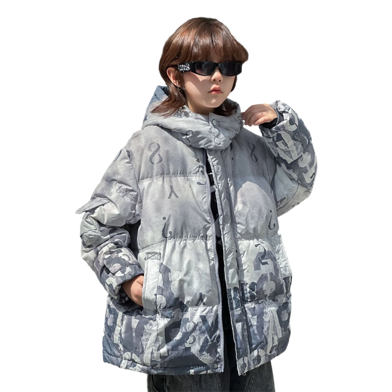 冬装男童羽绒棉服加厚洋气