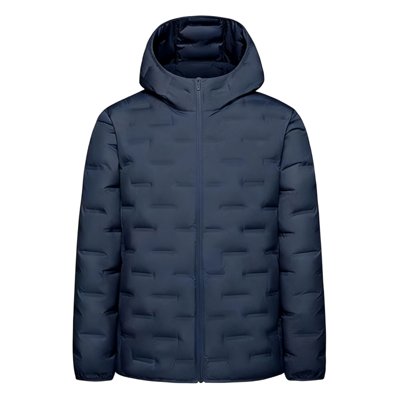 男士连帽羽绒服冬季加厚保暖外套抗寒防风户外服