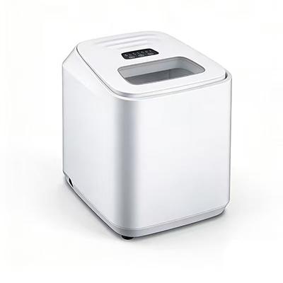 1.6L White Fully Automatic Ice Maker Home Use Mini Rapid Ice Cube Maker